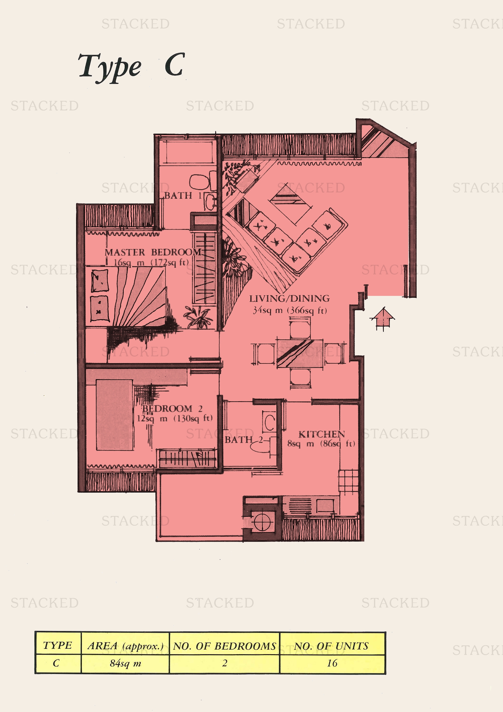 Cashew Park Condominium floor plan